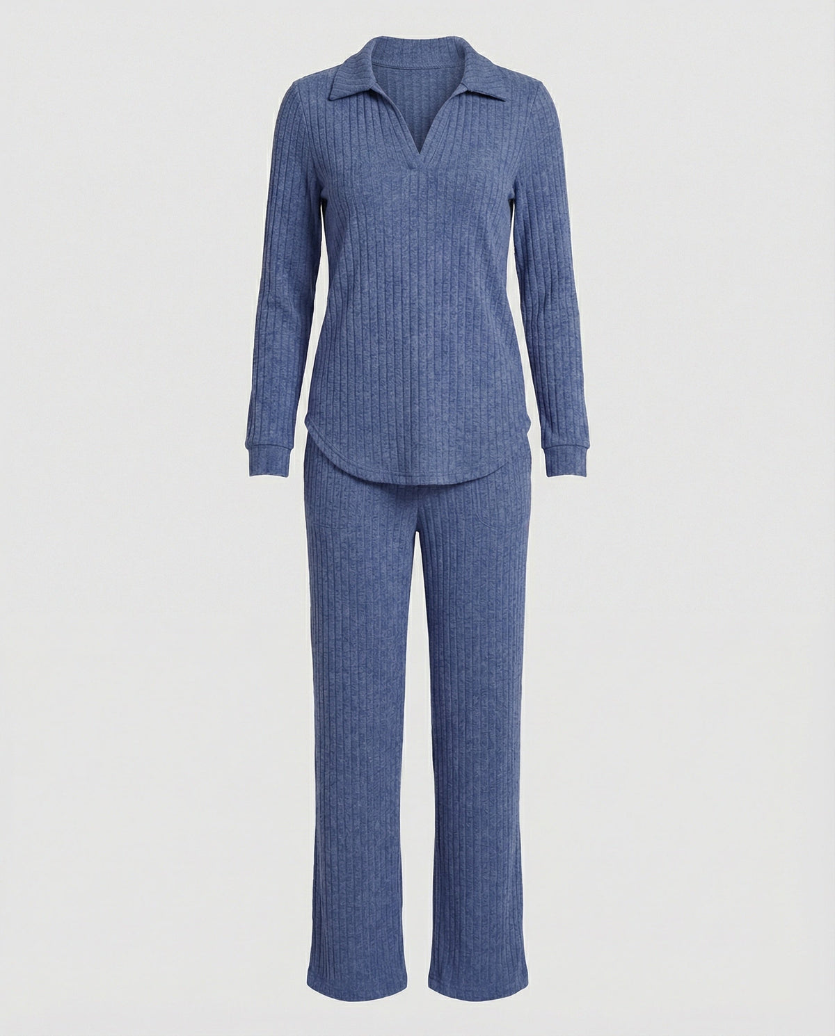 Women's Ribbed Lounge Set