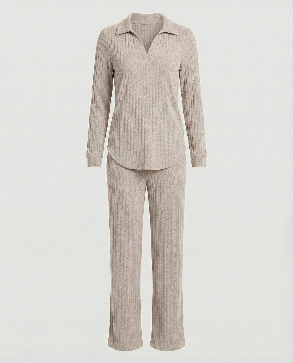 Women's Ribbed Lounge Set