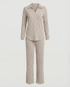 Women's Ribbed Lounge Set