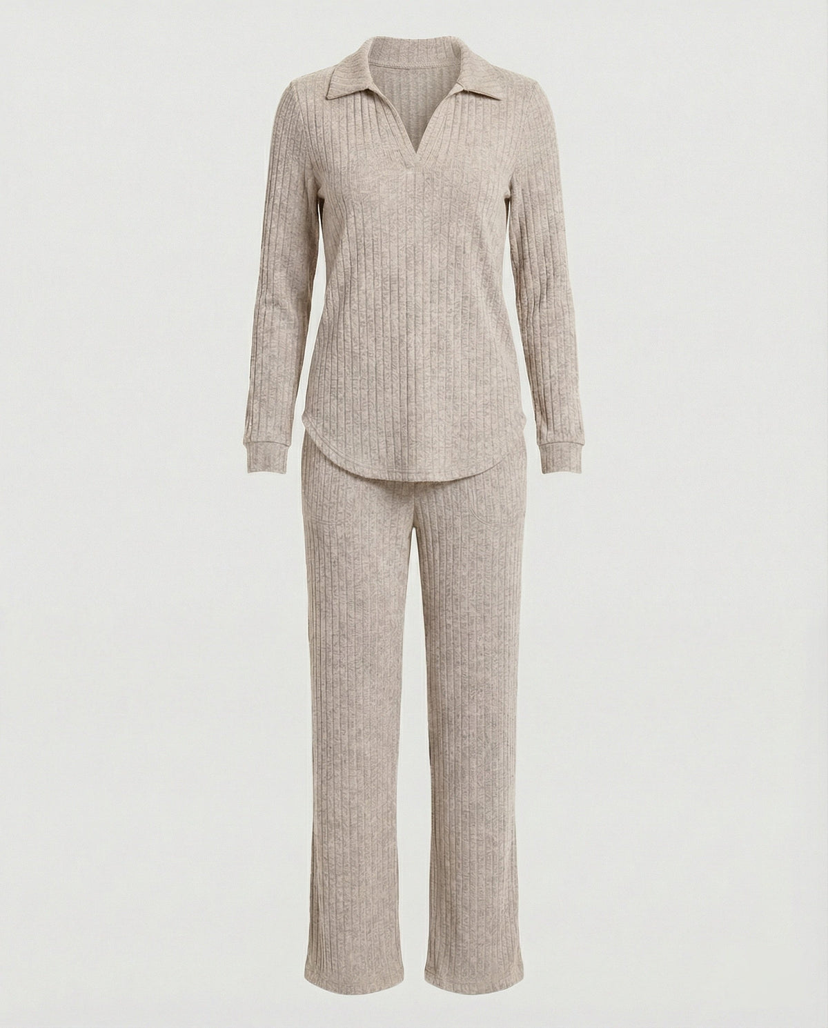 Women's Ribbed Lounge Set