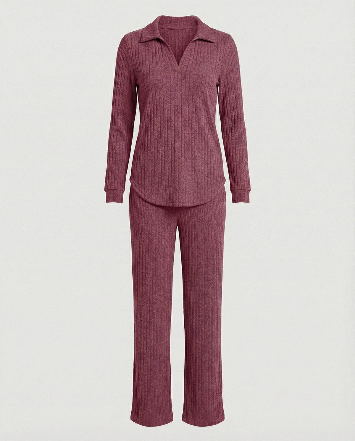 Women's Ribbed Lounge Set