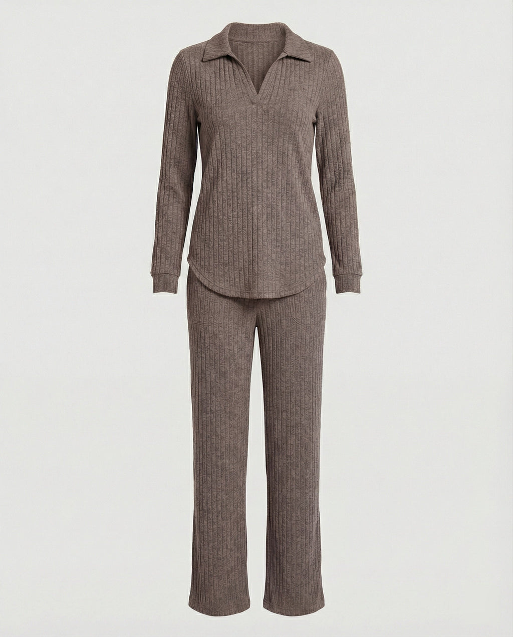 Women's Ribbed Lounge Set