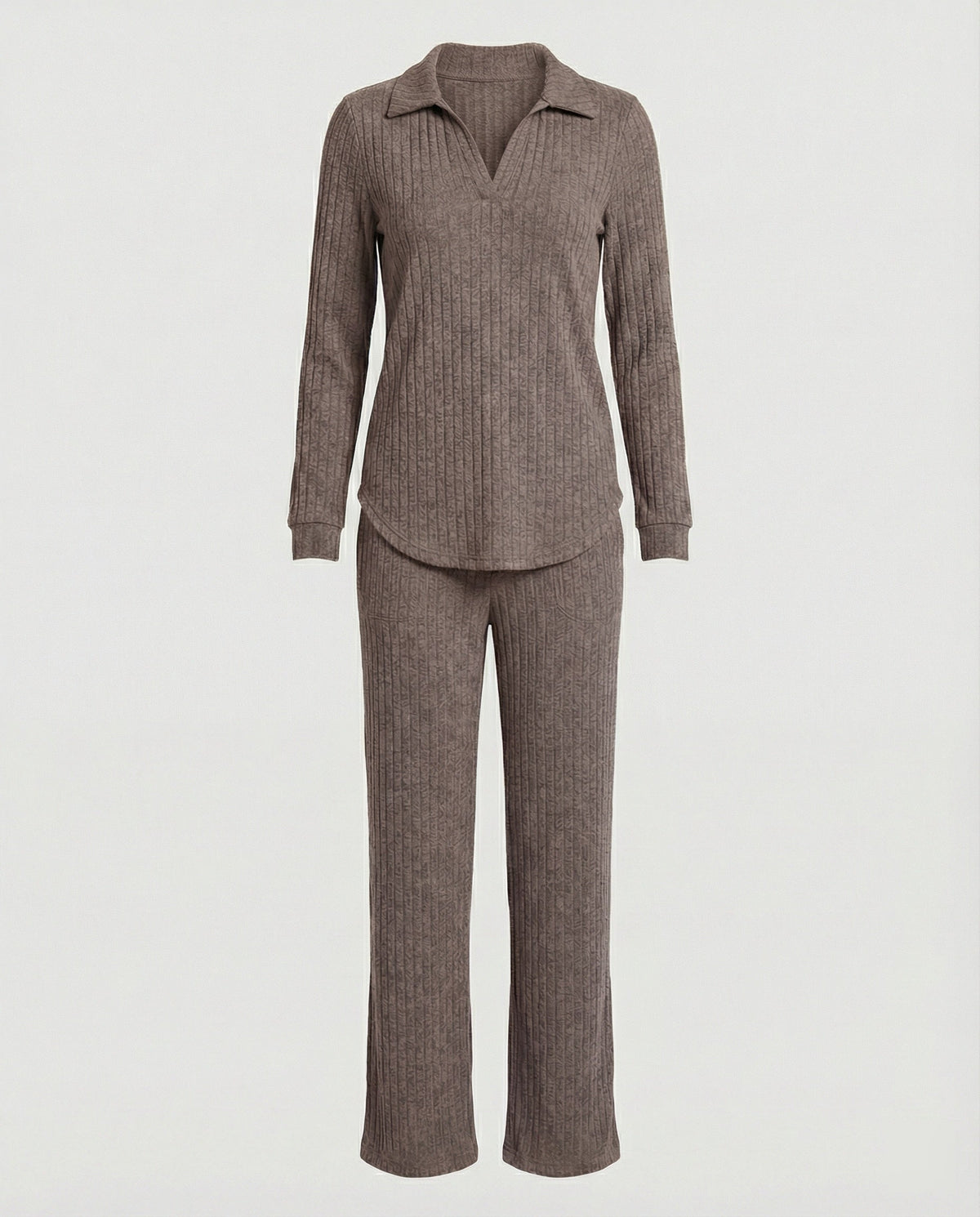 Women's Ribbed Lounge Set