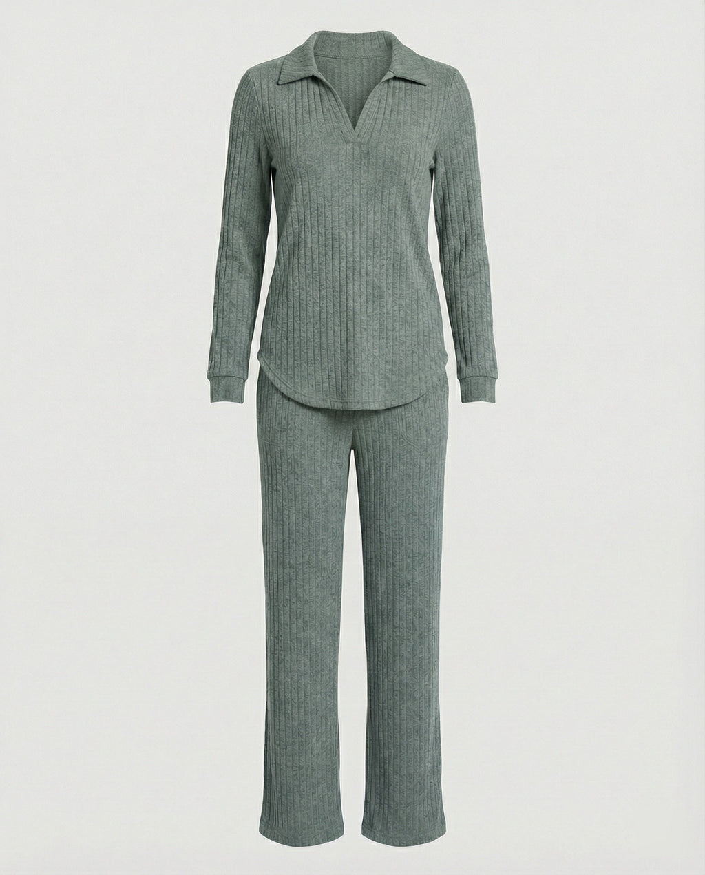Women's Ribbed Lounge Set