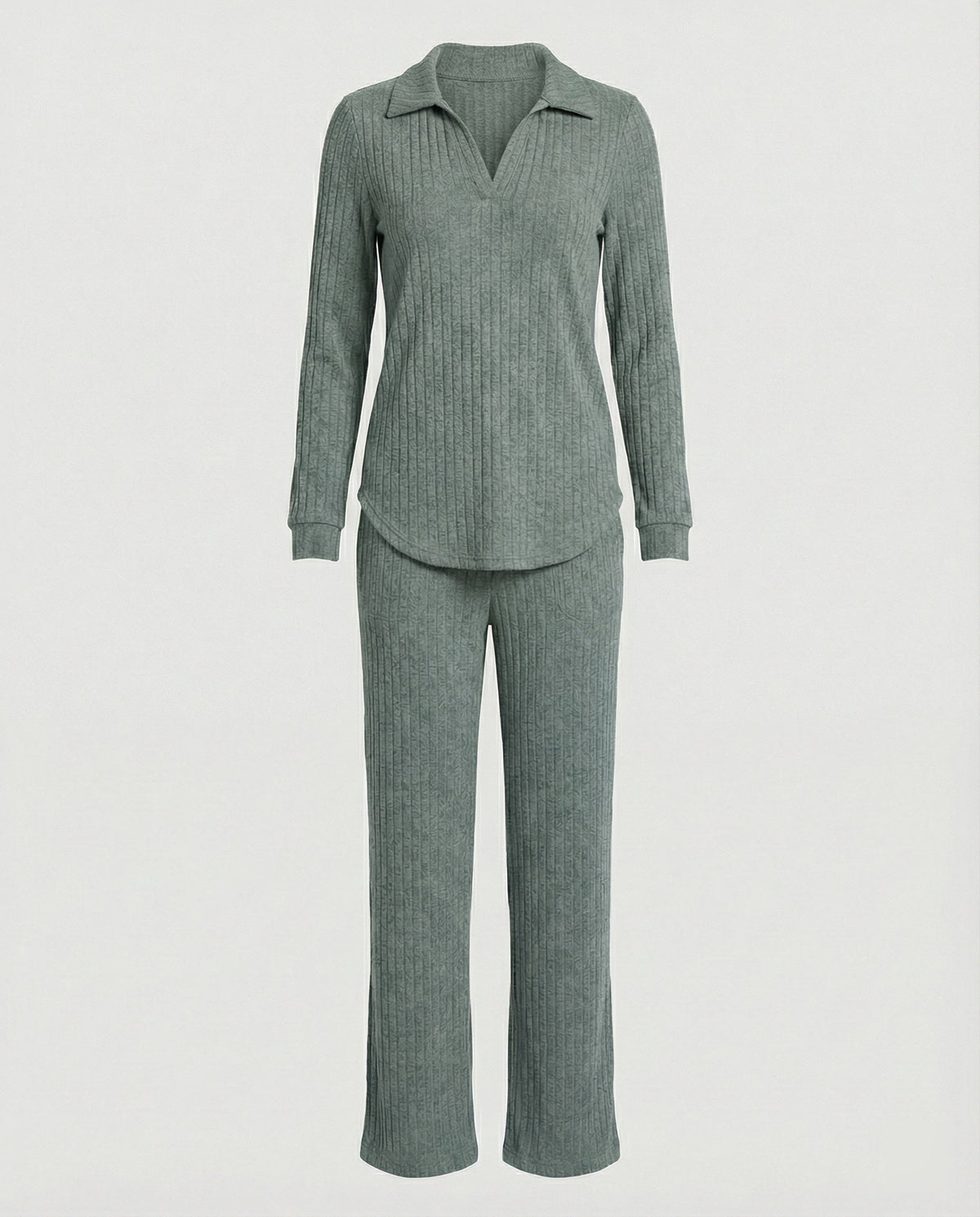 Women's Ribbed Lounge Set