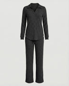 Women's Ribbed Lounge Set