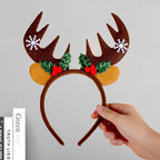 Festive Reindeer Antler Headband