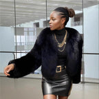 Women's Fleece Faux Fur Coat