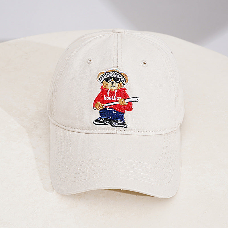 Men's Embroidered Cartoon Character Baseball Cap
