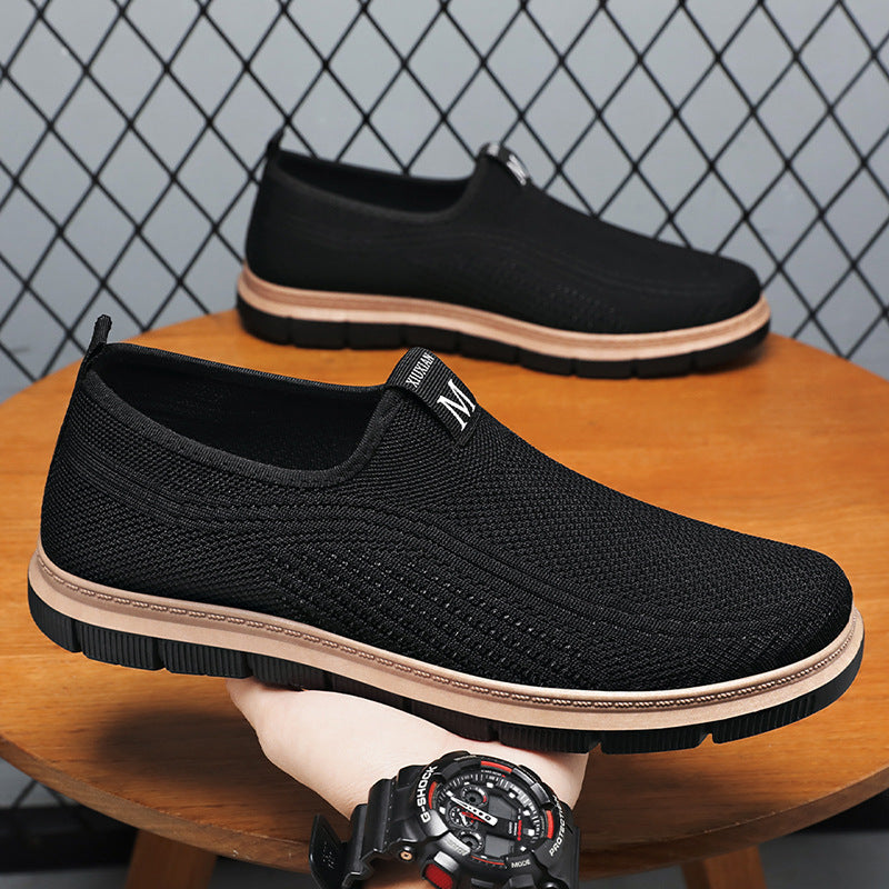 Women's Breathable Slip-On Sneakers with Flexible Outsole