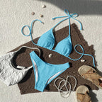 Women's Swimsuit with Textured Surface