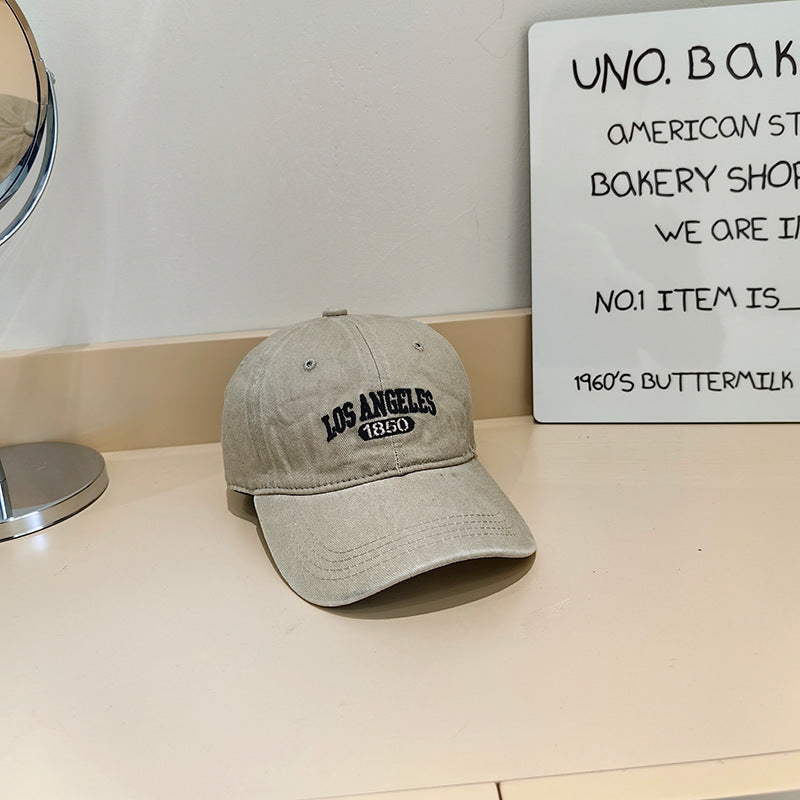 Men's Vintage-Style Cotton Cap