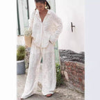 Women's Blouse with Fine Embroidery and Airy Fit