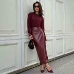 Women's Elegant Form-Fitting Skirt