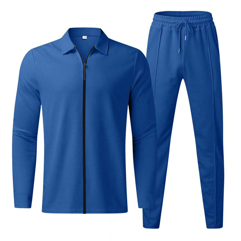 Men's Waffle Texture Loungewear Set