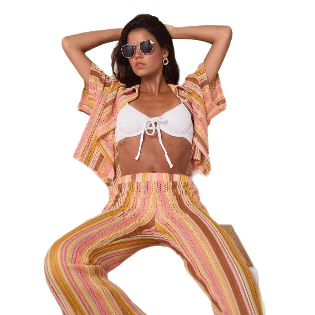 Crochet Set with Wide Cut
