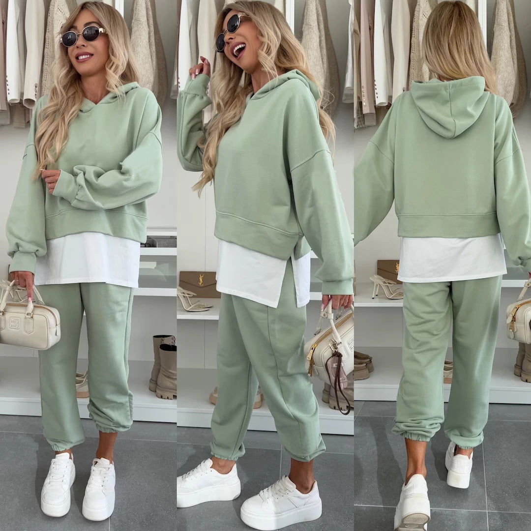 Women's Casual Hoodie and Jogger Set