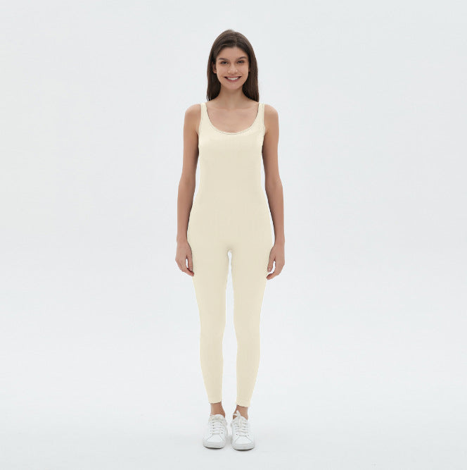 Women's Form-Fitting Spaghetti Strap Jumpsuit