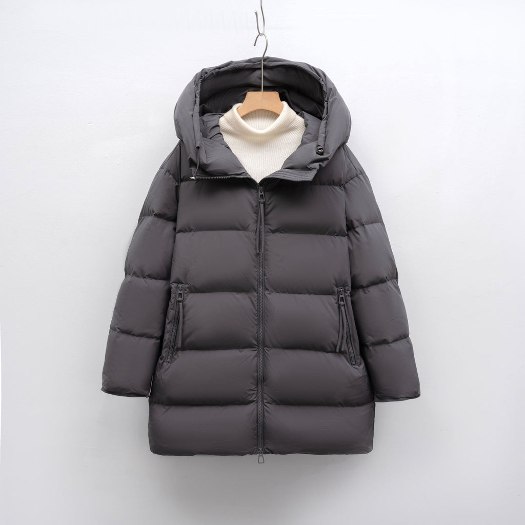 Women's Fashionable Oversized Winter Jacket with Hood