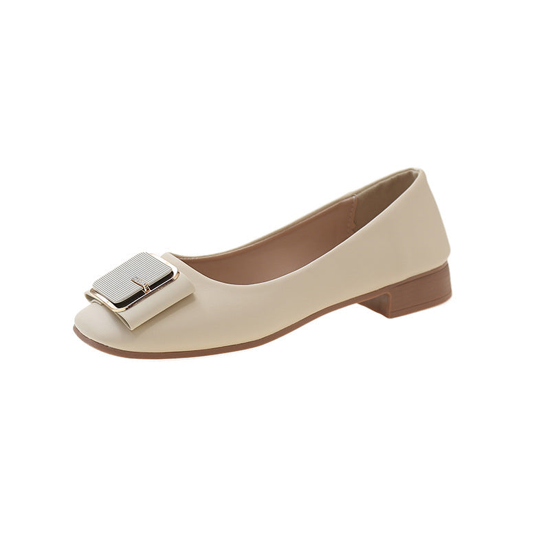 Women's Ballet Flats with Jeweled Detail