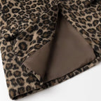 Elegant Leopard Print Blazer