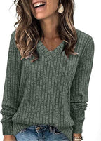 Women's V-Neck Sweater