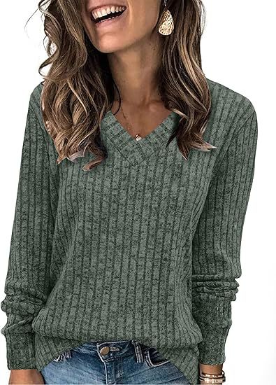 Women's V-Neck Sweater