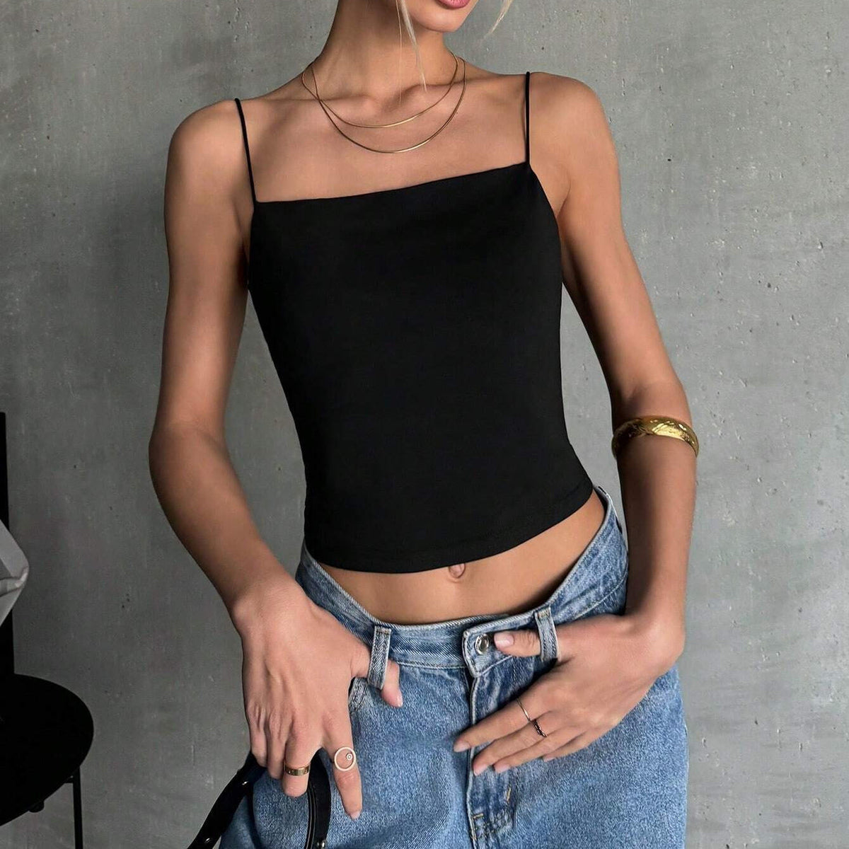 Women's Sleeveless Crop Top