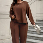 Women's Leisure Suit with Casual Cut and Comfortable Materials