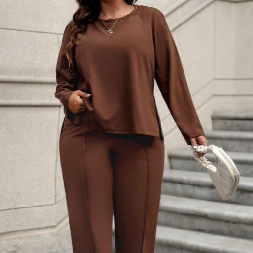 Women's Leisure Suit with Casual Cut and Comfortable Materials