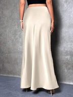 Women's Maxi Skirt with Flowing Cut