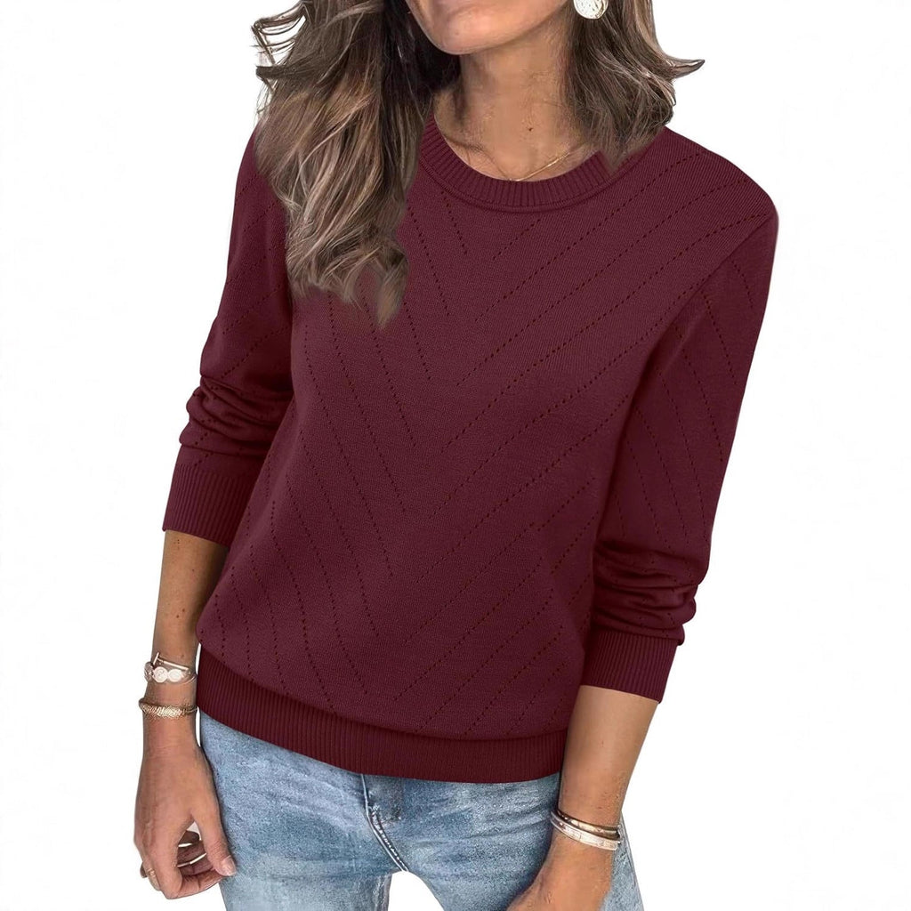 Women's Elegant Striped Sweater