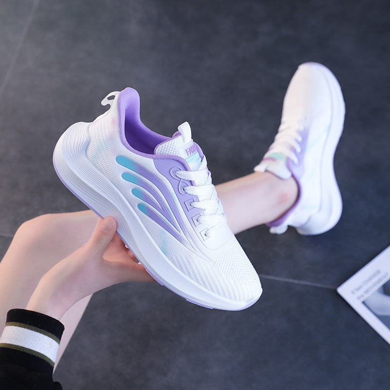 Women's Breathable Fitness Sneakers with Flexible Cushioning