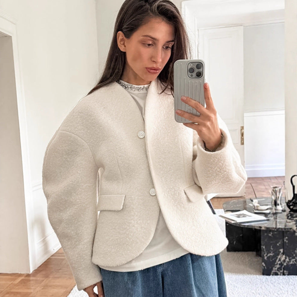 Women's Elegant Oversized Blazer Jacket