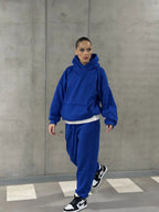 Women's Cozy Oversized Hoodie and Jogger Set