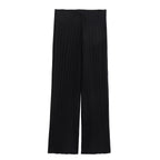 Women's Pleated Cropped Pants