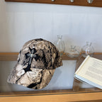 Men's Cross-Embellished Cap