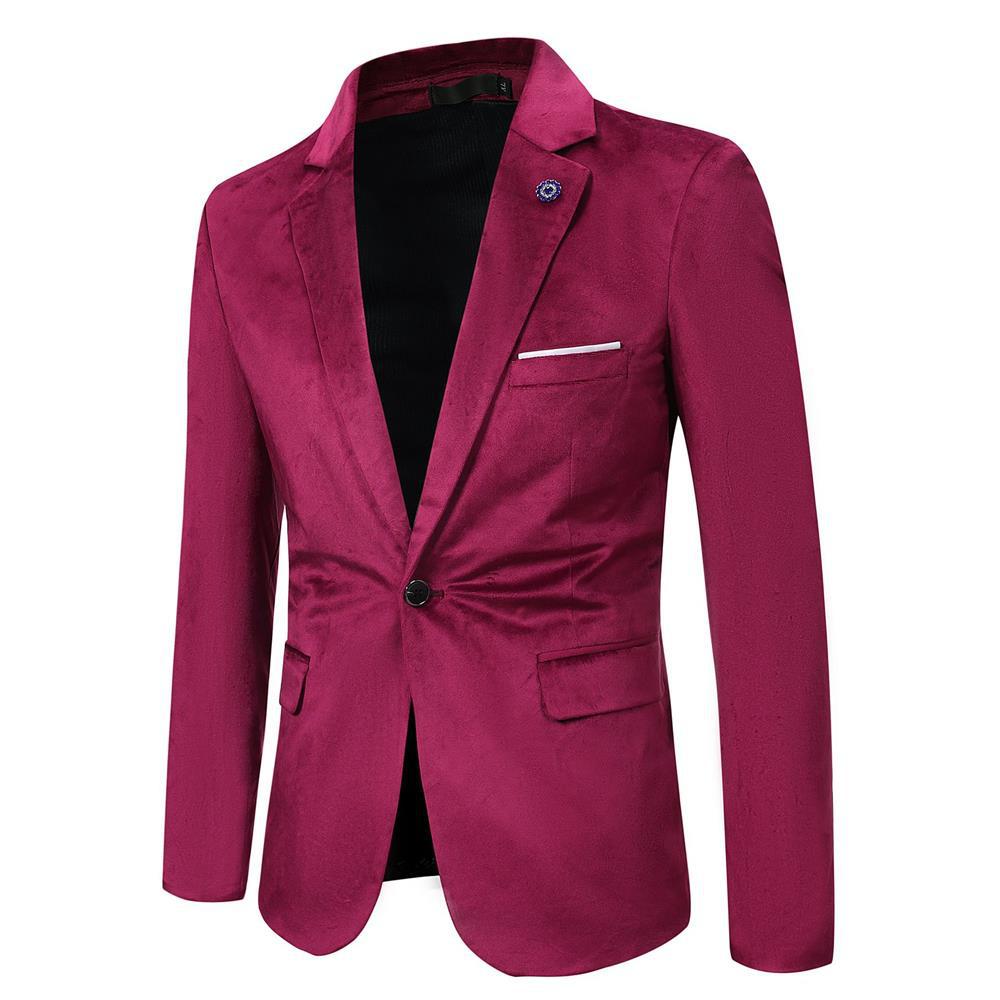 Women's Elegant Slim Fit Velvet Blazer