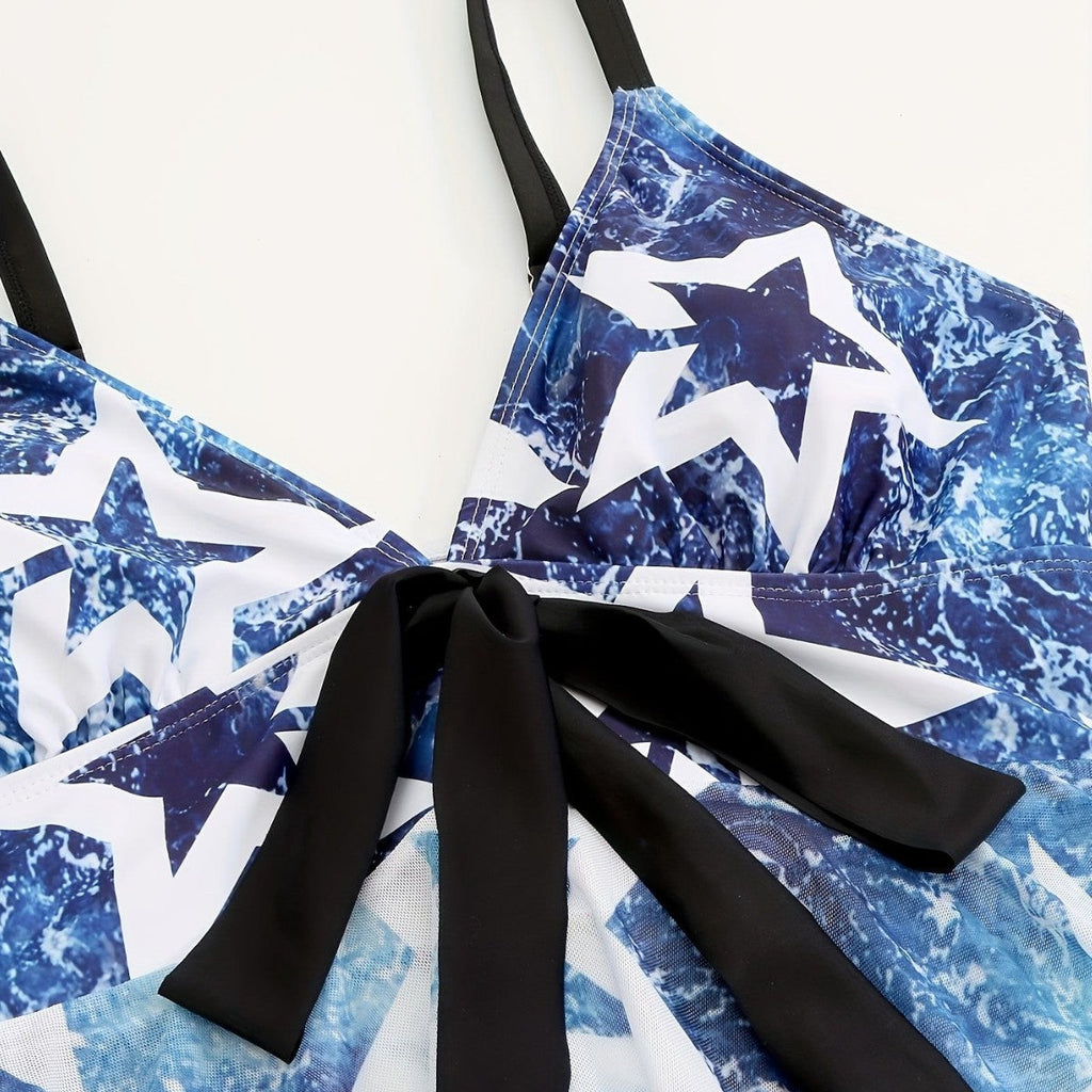 Women's Swim Skirt with Tie-Detail