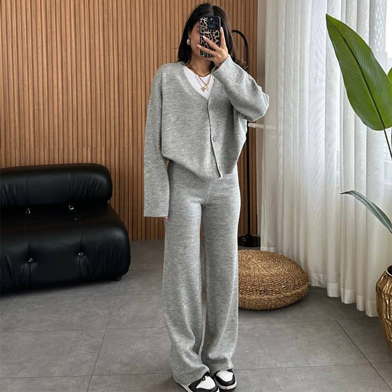 Women's Casual Knit Suit
