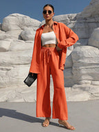 Women's Elegant and Casual Loose-Fit Loungewear Set