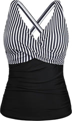 Women's Swimsuit with Wrap Cut and Figure-Flattering Design