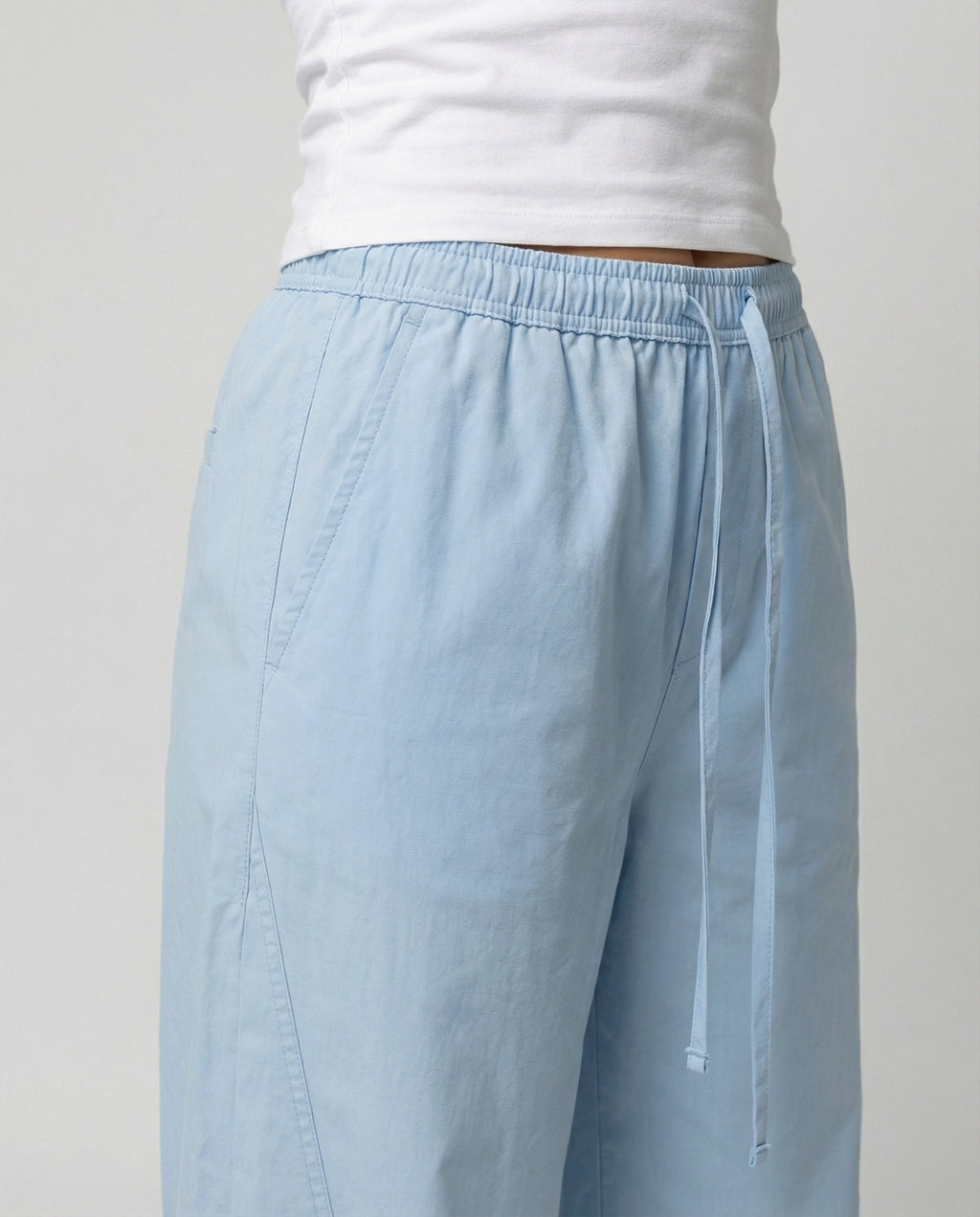 Comfortable Women's Summer Pants with Wide Leg in Casual Boyfriend Style