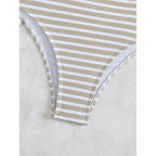 Women's Swimsuit with Voluminous Edge and Adjustable Straps