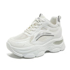 Women's Breathable Comfort Sneakers with Cushioned Sole