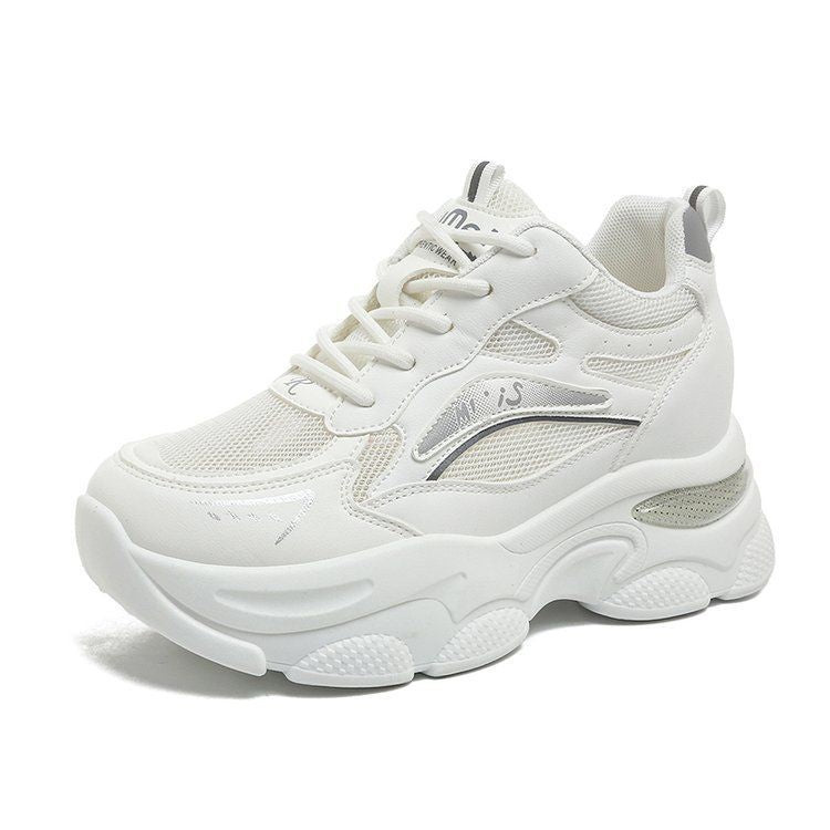 Women's Breathable Comfort Sneakers with Cushioned Sole