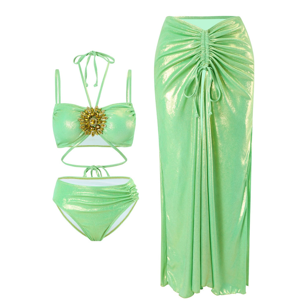 Women's Swimsuit with Sophisticated Embellishment