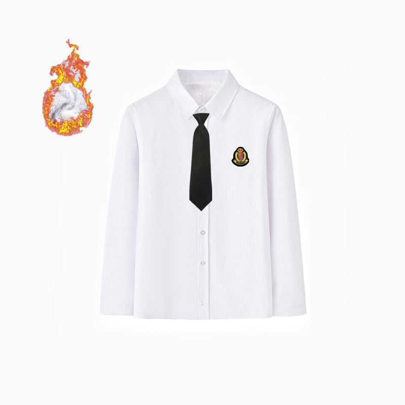 Women's Elegant Long-Sleeve Shirt with Soft Interior