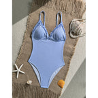 Women's Aesthetic Swimsuit with Detailed Accents