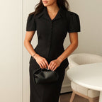 Women's Elegant Blazer with Structured Shoulders